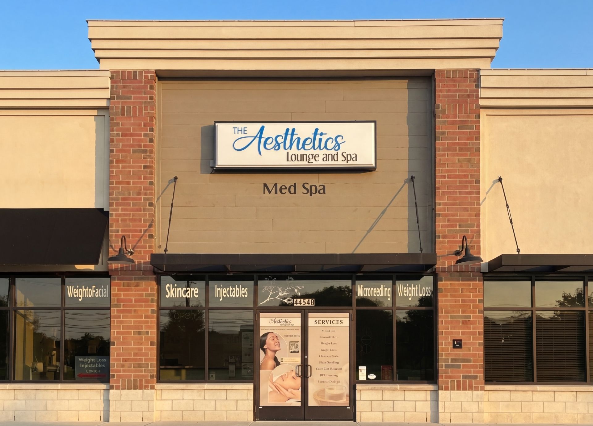 Aesthetics Lounge Storefront