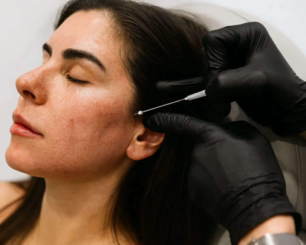 PDO Smooth Threads treatment at The Aesthetics Lounge and Spa Clinton Township