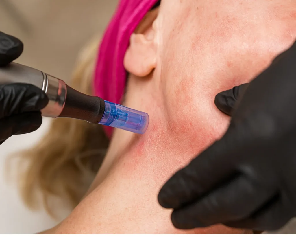SkinPen microneedling at The Aesthetics Lounge and Spa Clinton Township